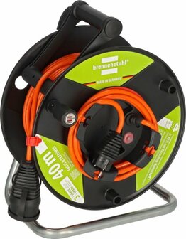 Garant G Bretec IP44 avvolgicavo da giardino in plastica riciclata 38 + 2 m AT-N05V3V3-F3G1.5