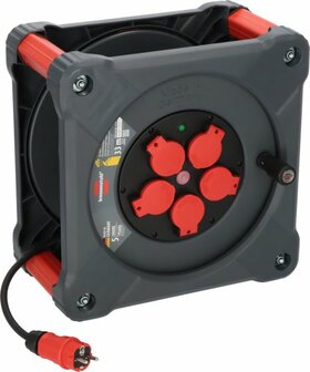 Professional Avvolgicavo da cantiere KA 3100 5 IP44, 33 m H07RN-F 3G1.5
