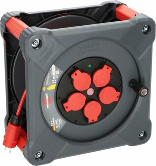 Professional Avvolgicavo da cantiere KA 3110 5 IP44, 33 m H07BQ-F 3G1.5