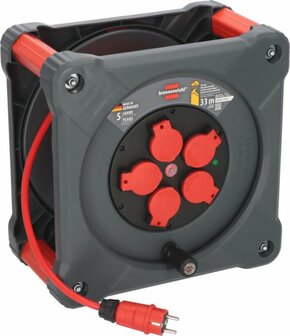 Professional Avvolgicavo da cantiere KA 3210 5 IP44, 33 m H07BQ-F 3G2.5