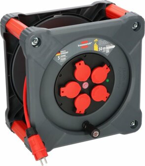 Professional Avvolgicavo da cantiere KA 5110 5 IP44, 50m H07BQ-F 3G1.5