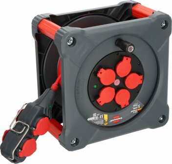 Professional Avvolgicavo da cantiere con Powerblock KC 3210 5 IP44, 33+5m H07BQ-F3G2.5