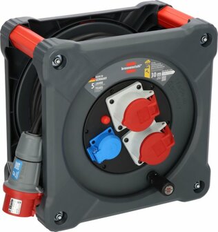 Professional Avvolgicavo CEE KD 3200 C7 IP44, 30 m H07RN-F 5G2.5