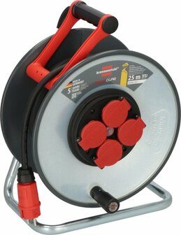 Professional SteelCore Avvolgicavo SC 2100 IP44, 25 m H07RN-F 3G2,5