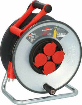 Professional SteelCore Avvolgicavo SC 4100 IP44, 40 m H07RN-F 3G1,5