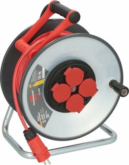 Professional SteelCore Avvolgicavo SC 5110 IP44, 25 m H07RN-F 3G1,5