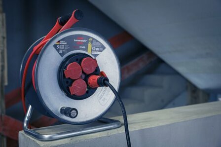 Professional SteelCore Avvolgicavo SC 5110 IP44, 25 m H07RN-F 3G1,5