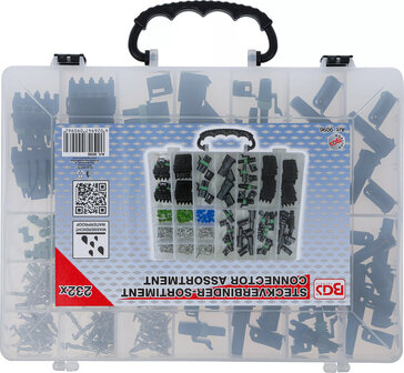 Assortimento connettori impermeabili 232 pz