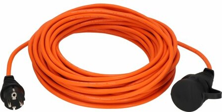 Cavo di prolunga IP44 20m AT-N05V3V3-F 3G1,5 arancione