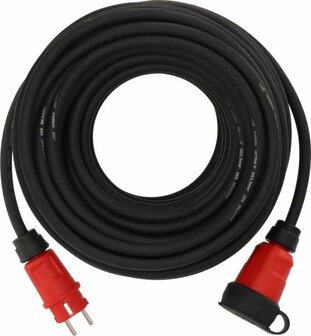 Cavo di prolunga VN 2200 IP44, 25m nero H07RN-F 3G2.5