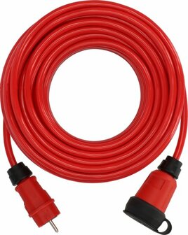 Cavo di prolunga VQ 2200 IP44, 25 m rosso H07BQ-F 3G2,5