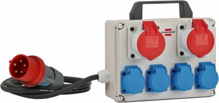 Piccolo distributore di corrente compatto BKV 2 4 T IP44