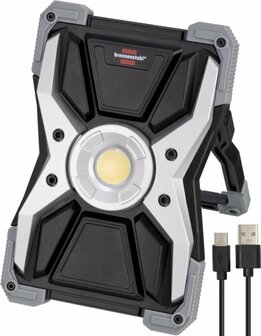 Faretto mobile a LED con accumulatore RUFUS 3000 MA, 3000lm, IP65