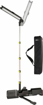 Multi Battery LED Luce da lavoro telescopica 6050 MA, 7700lm, IP54