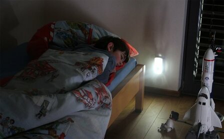 Luce di sicurezza SSL 40 A con sensore di movimento a infrarossi 50lm+40lm