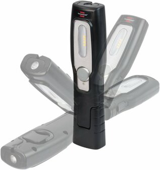 Lampada portatile a batteria ricaricabile a LED HL 201 A 250+70lm