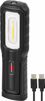 Lampada portatile a LED a batteria HL 701 A, IP54, 700+100lm