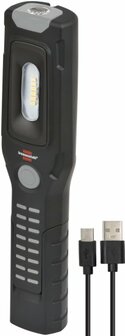 Lampada portatile a batteria LED HL 501 A 500+120lm
