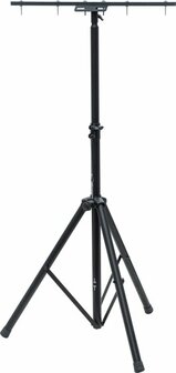 Treppiede telescopico Bau ST 200 nero con barra trasversale