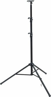 Treppiede telescopico Bau ST 302 nero con barra trasversale