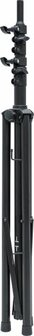 Treppiede telescopico Bau ST 302 nero con barra trasversale