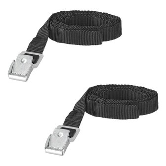 Cinghie con fibbia in metallo 18mm-100cm - Set da 2