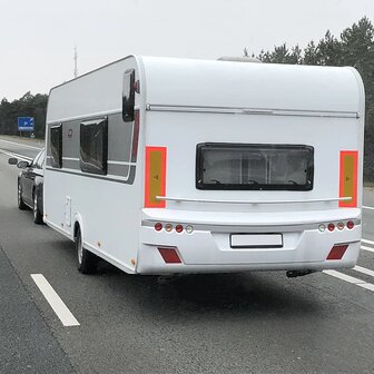 Adesivo di marcatura ECE 70