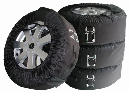 Copriruote Profi set da 4 pezzi XL