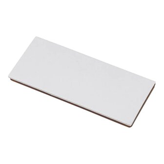 Riflettore arancione 82x36 mm autoadesivo &ndash; Confezione da 5 pezzi
