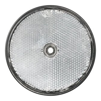 Riflettore bianco 80 mm con fissaggio a vite x10 pezzi
