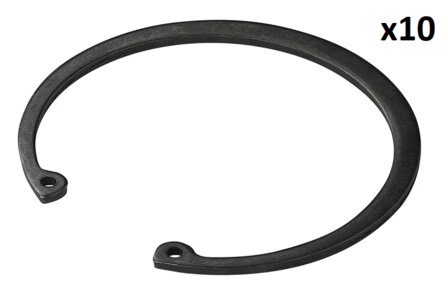 Anello Seeger diametro 80 mm x10 pezzi