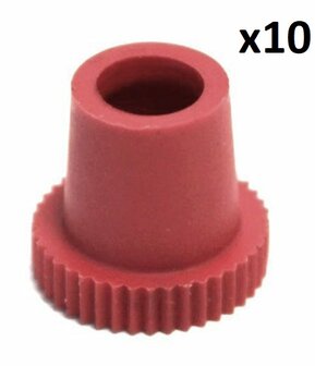 Cappuccio di protezione per ingrassatore M8 x10 pezzi