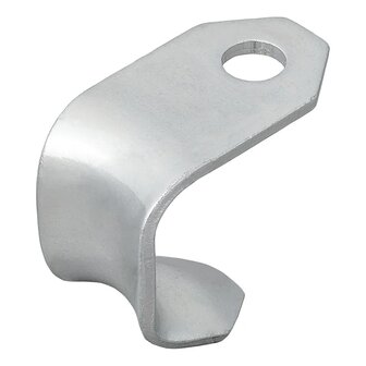 Gancio avvitabile in metallo 37 x 25 x 3 mm x5 pezzi