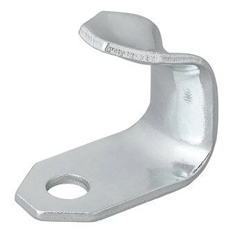 Gancio avvitabile in metallo 37 x 25 x 3 mm x5 pezzi
