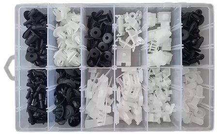 Assortimento clip rivestimento Mercedes-Benz &ndash; 270 pezzi