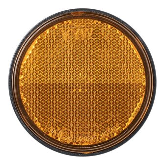 Catarifrangente arancione 60 mm con bullone 5 x10 pezzi