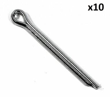 Spina elastica 4 x 20 94 Vz x10 pezzi