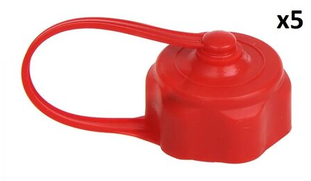 Tappo con cinturino per tanica 5L e 10L x5 pezzi