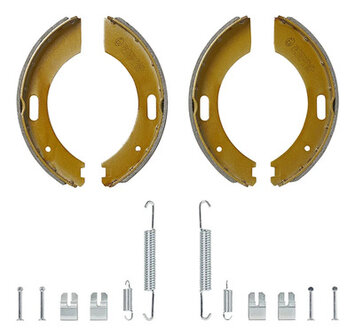 Set ganasce freno compatibile con BPW 2304-7 &ndash; 230x40 mm