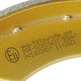 Set ganasce freno compatibile con BPW 2304-7 &ndash; 230x40 mm