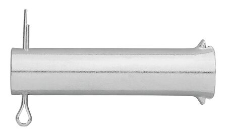 Asse per ruota jockey 48 mm x10 pezzi