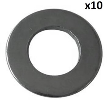 Rondella piatta A 13 DIN 125-ST x10 pezzi