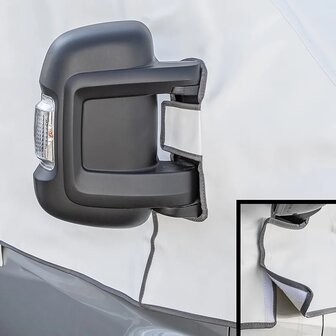 Copertura finestrino bianca per Fiat Ducato X250 dal 06-2006 al 2014