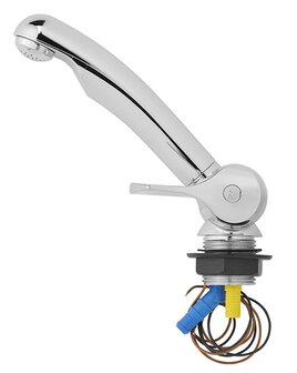 Rubinetto acqua fredda Keramik Style 12V diametro 33 mm cromo x5 pezzi