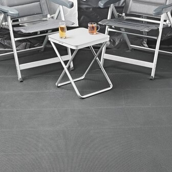 Tappeto da tenda traspirante grigio antracite 3,00 x 5,00 m