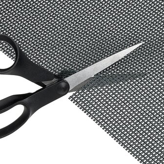 Tappeto da tenda traspirante grigio antracite 3,00 x 5,00 m