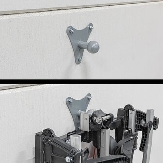 Supporto da parete per portabiciclette