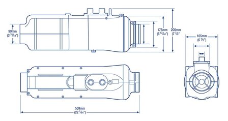Riscaldatore ambiente Gas / Elettrico 5 GTE