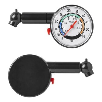 Manometro pressione pneumatici 3,8 Bar