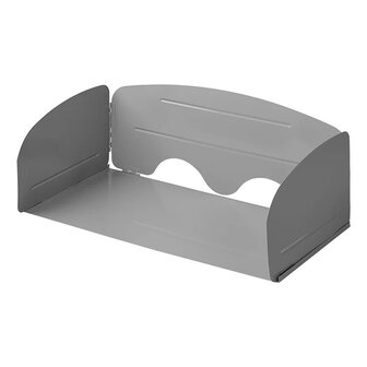 Paravento da cucina 3 pezzi in acciaio pieghevole con piastra di base 63 x 30,5 x 25 cm
